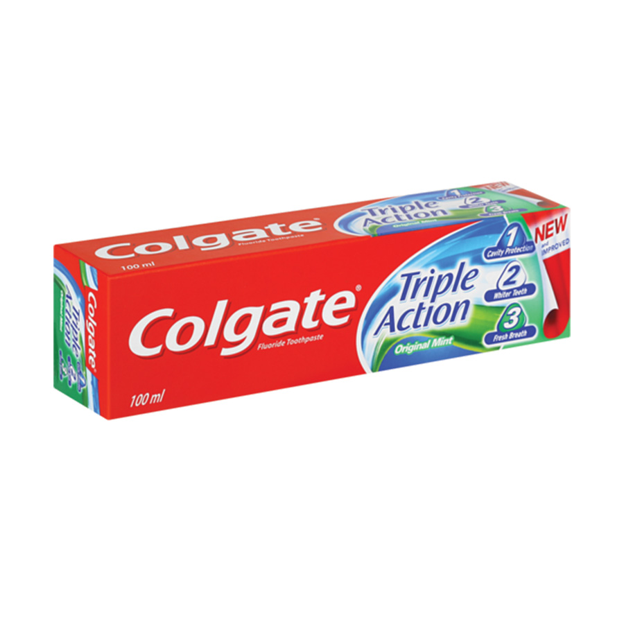 COLGATE TOOTHPASTE 100 ML TRIPLEACTION