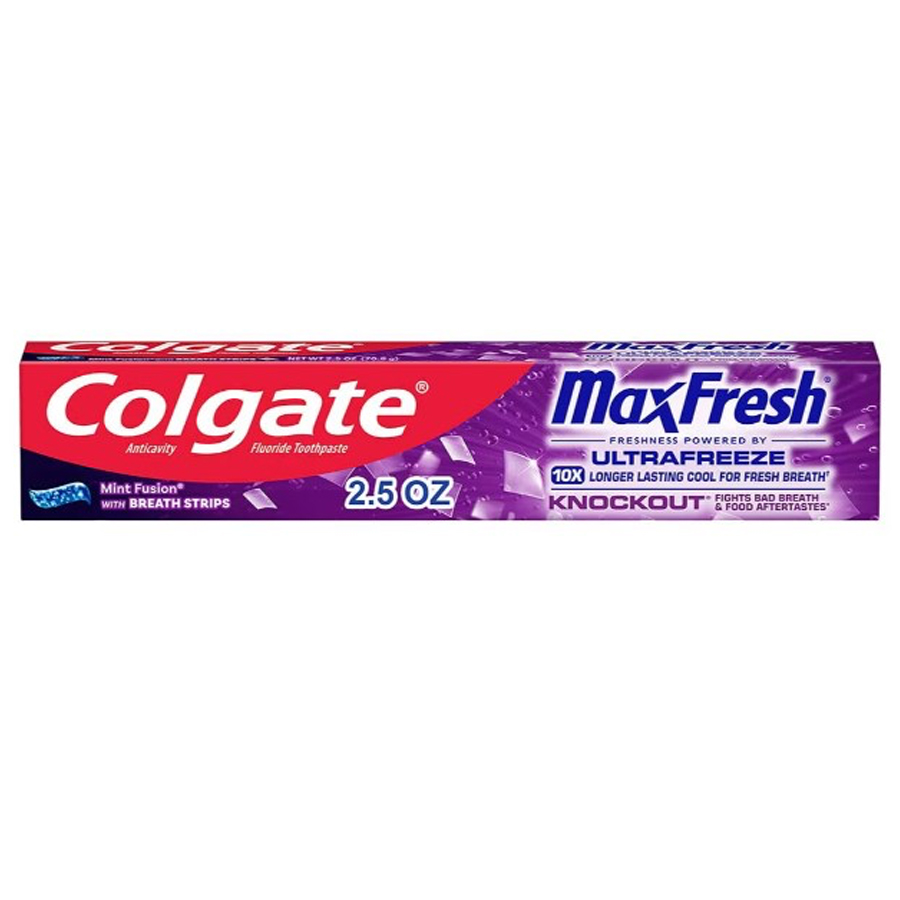 COLGATE TOOTHPASTE 2.5 OZ MAX FRESH KNOCKOUT