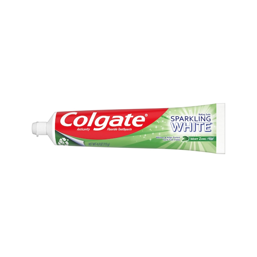 COLGATE TOOTHPASTE 4 OZ SPARKLING MINT ZING