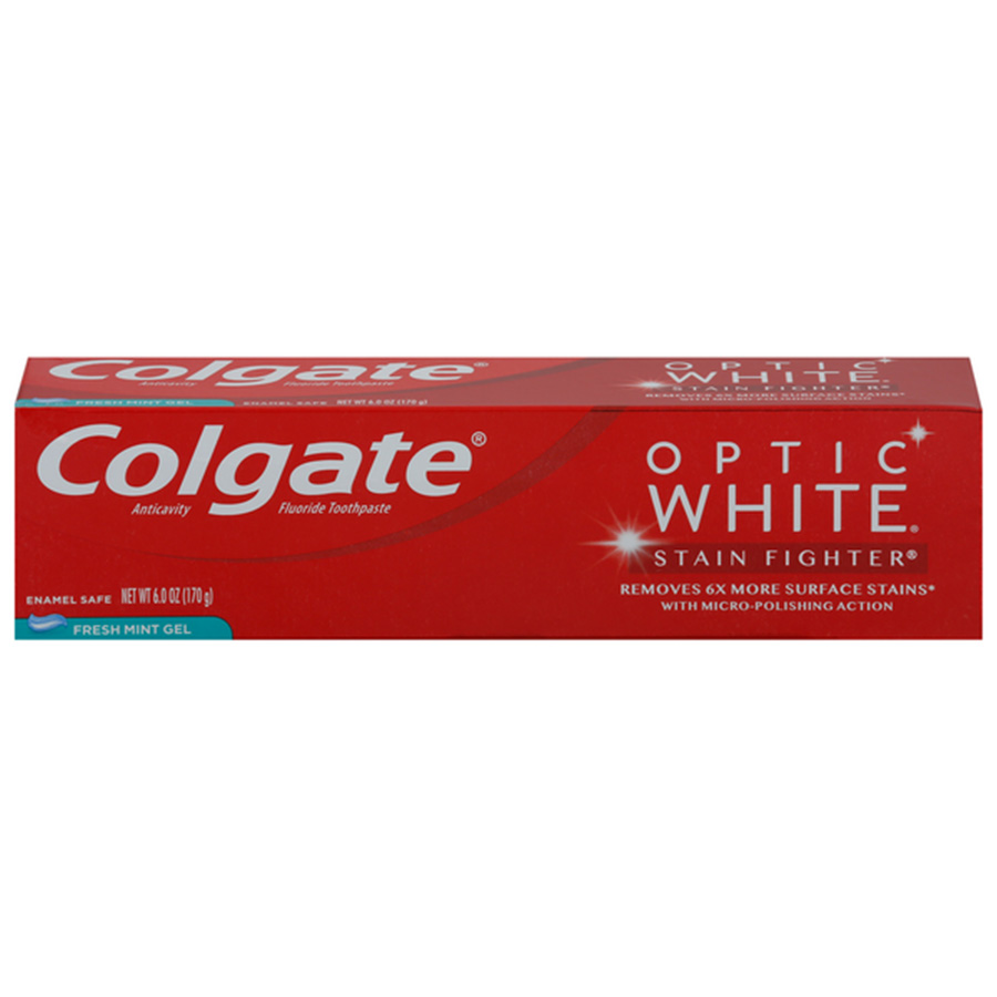 COLGATE TOOTHPASTE 4.2 OZ OPTIC FRESH MINT