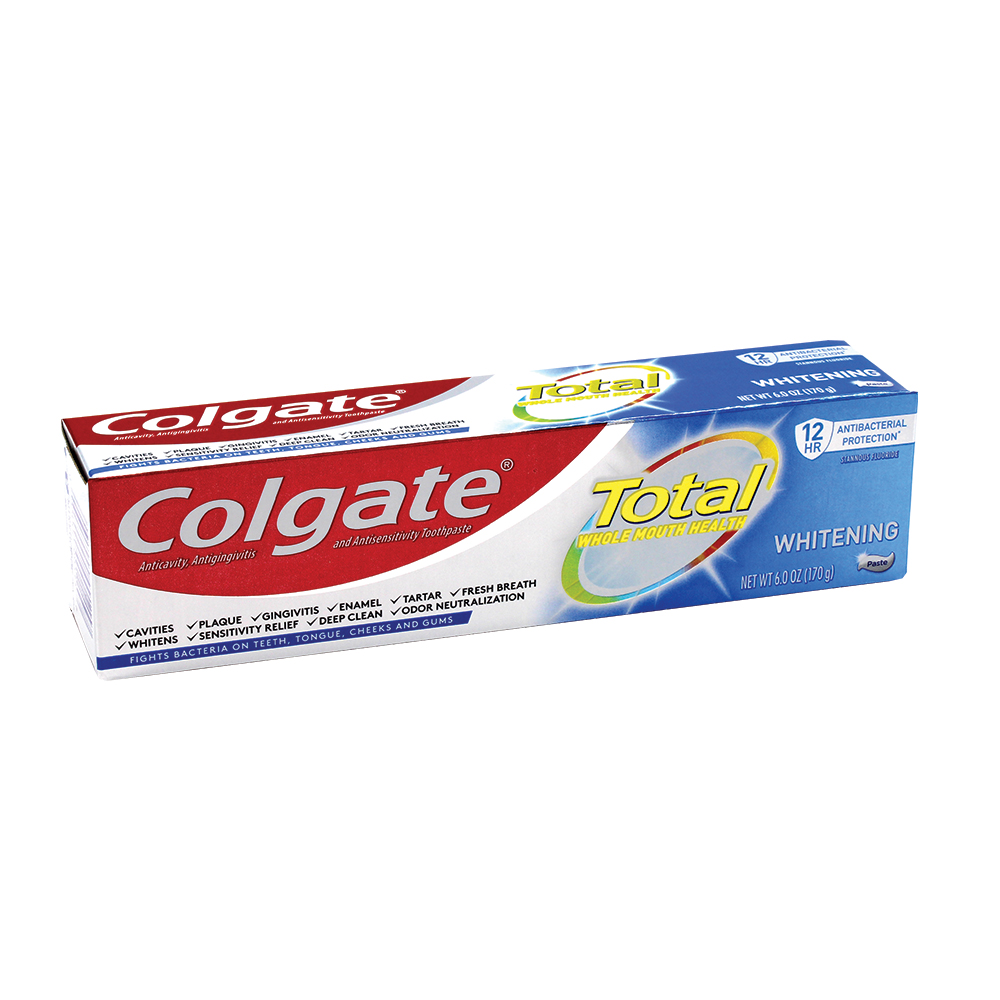 COLGATE TOOTHPASTE 6 OZ TOTAL WHITENING PASTE