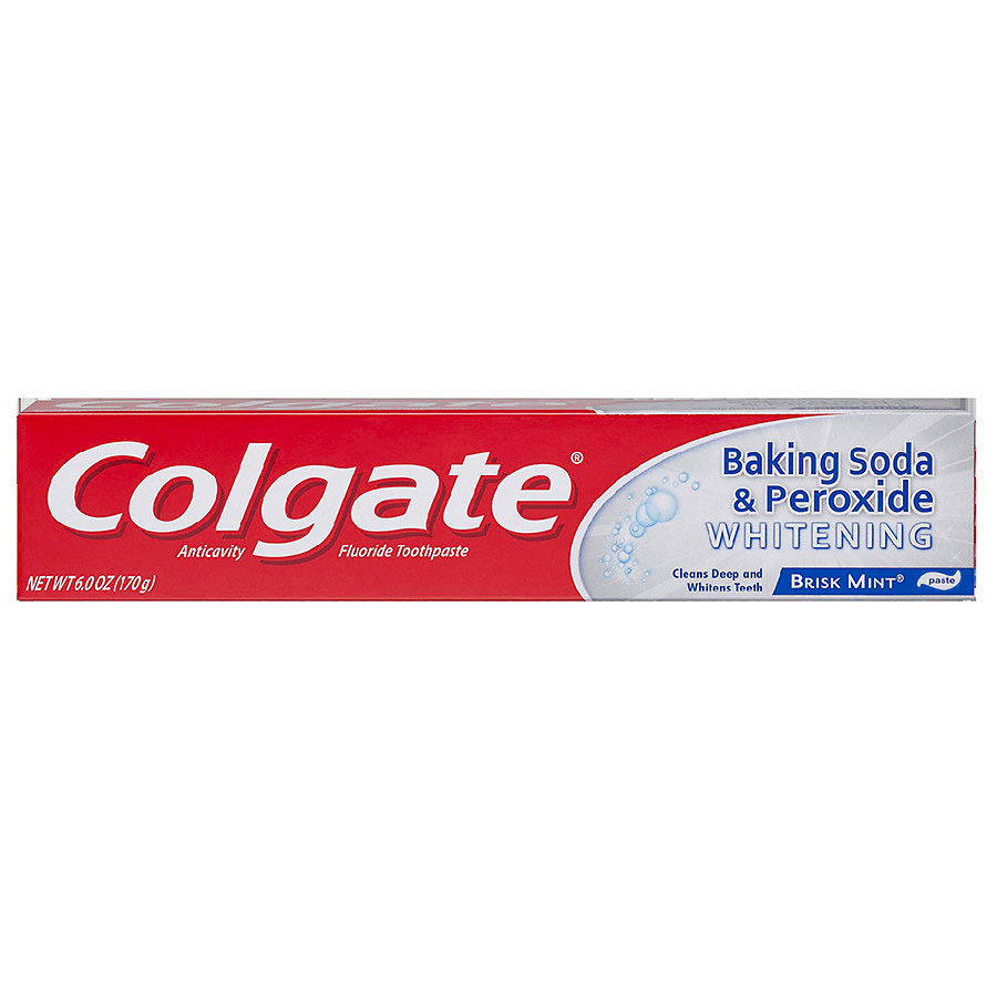 COLGATE TOOTHPASTE 8 OZ BAKING SODA PEROXIDE WHITENING
