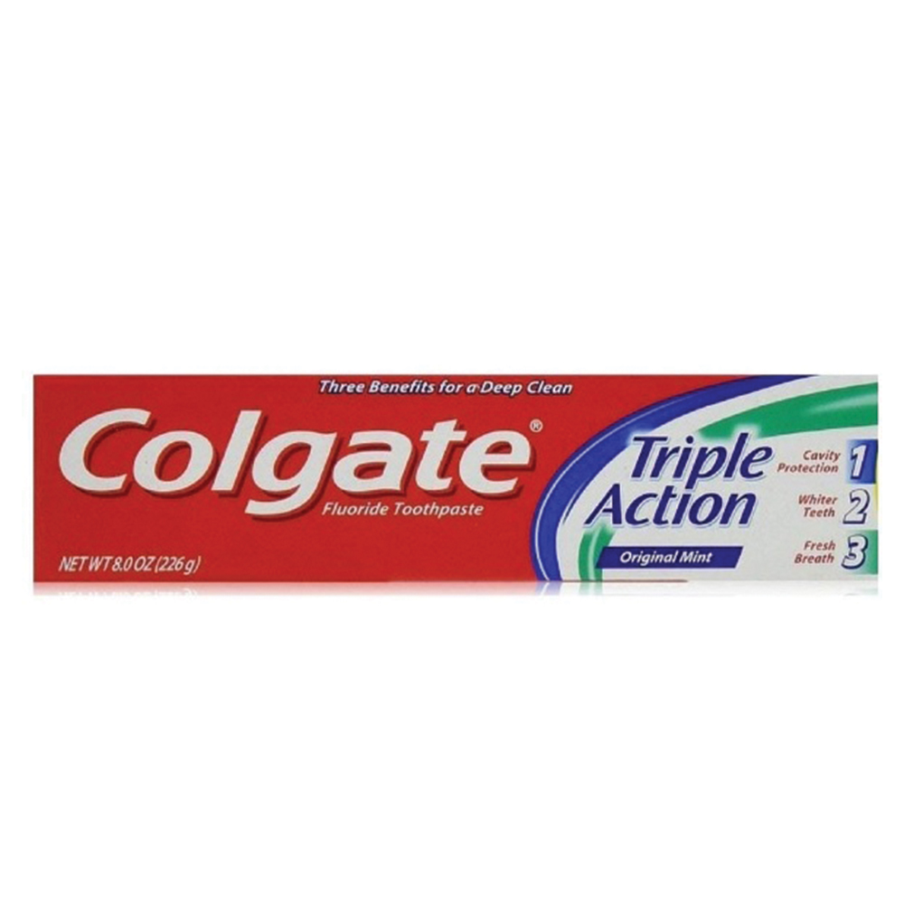 COLGATE TOOTHPASTE 8 OZ TRIPLE ACTION