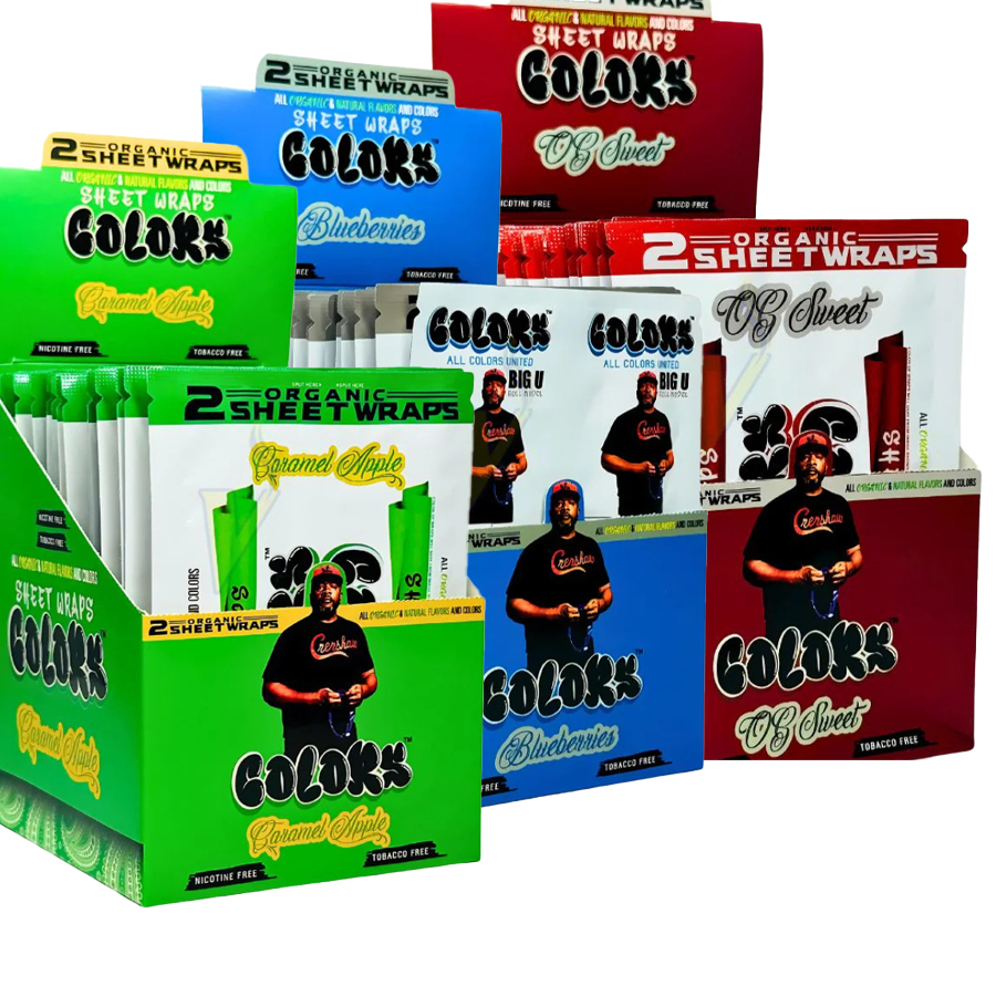 COLOR SHEET WRAPS 2 CT ASSORTED