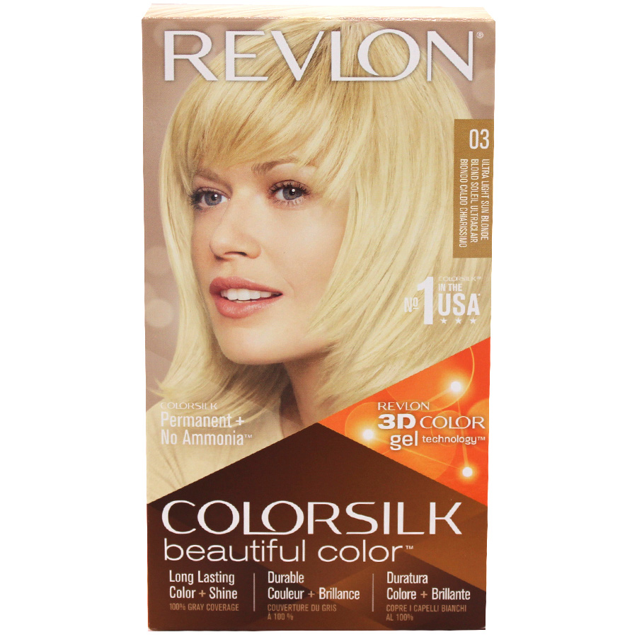COLOR SILK HAIR COLOR 1 PK #03 BLOND