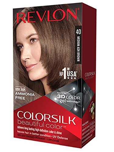 COLOR SILK HAIR COLOR 1 PK #40 MEDIUM ASH BROWN