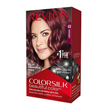 COLOR SILK HAIR COLOR 1 PK #48 BURGUNDY