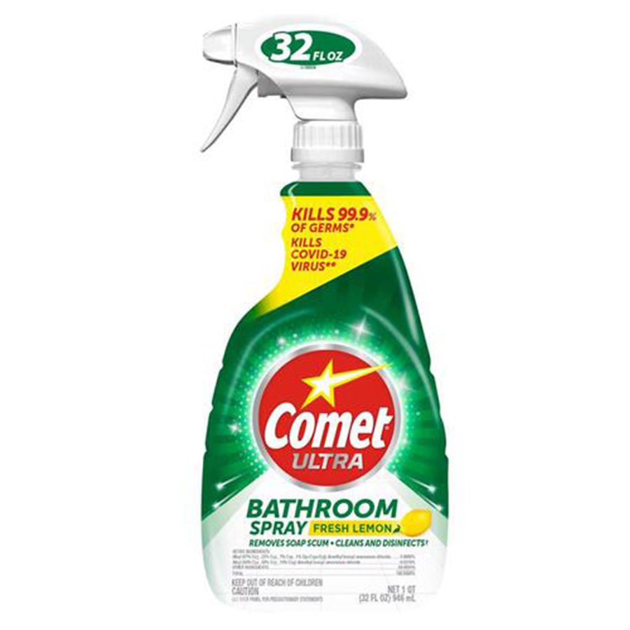 COMET ULTRA BATHROOM CLEANER 32 OZ SPRAY FRESH LEMON