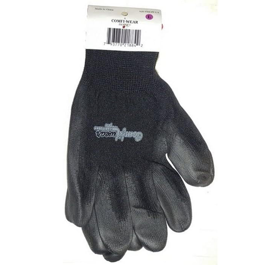 COMFIGRIP WORKING GLOVES 1 CT BLACK XL