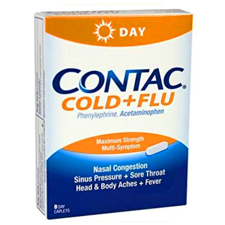 CONTAC COLD & FLU 8 CT