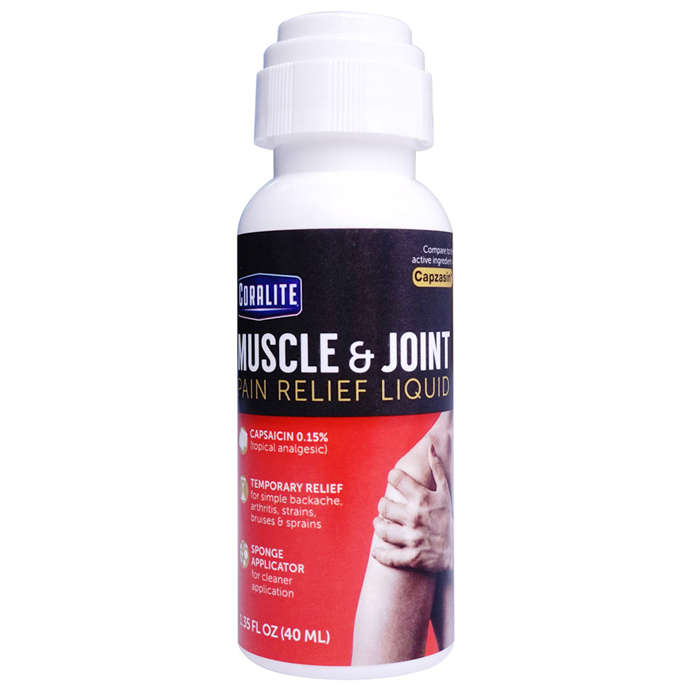 CORALITE PAIN RELIEF LIQUID 1.35 OZ MUSCLE & JOINT