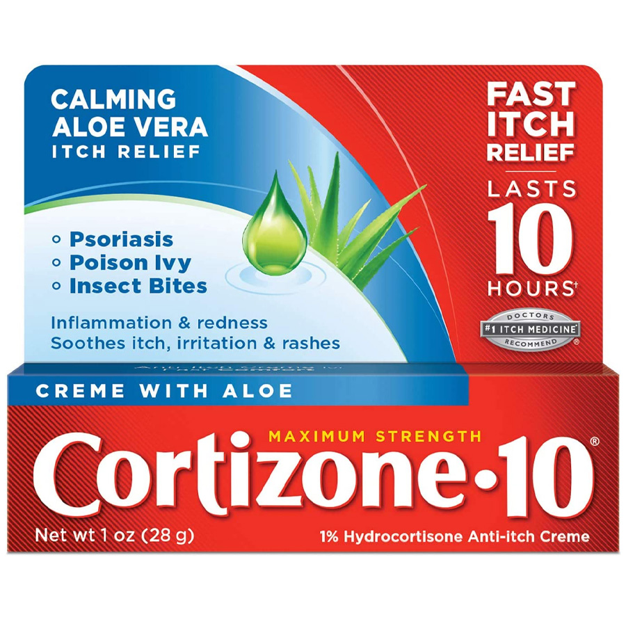 CORTIZONE CREAM 1 OZ SOOTHING ALOE MAX STRENGTH