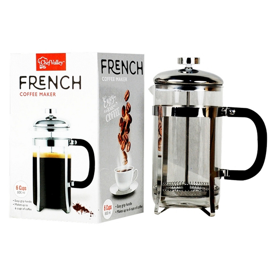 COTTON VALLEY COFFEE PRESS 800 ML S/S