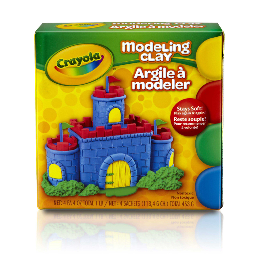 CRAYOLA MOLDING CLAY 12 CT