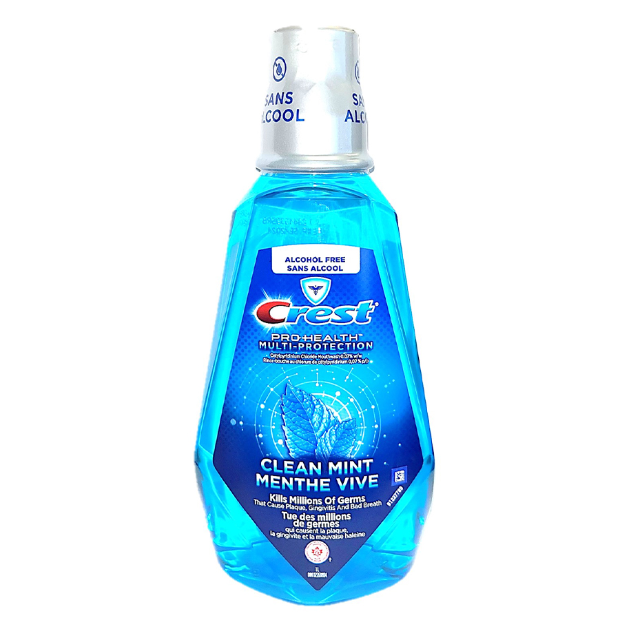 CREST MOUTH WASH 1 L CLEAN MINT PRO HEALTH