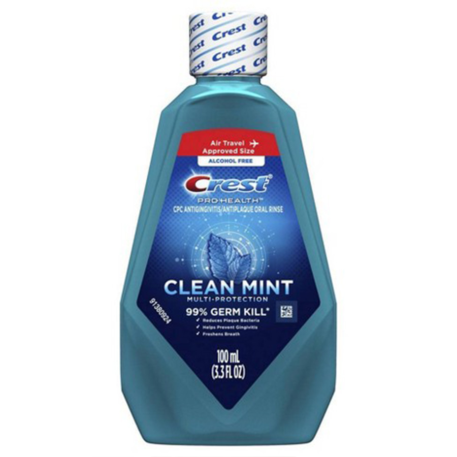 CREST MOUTH WASH 100 ML PRO HEALTH CLEAN MINT