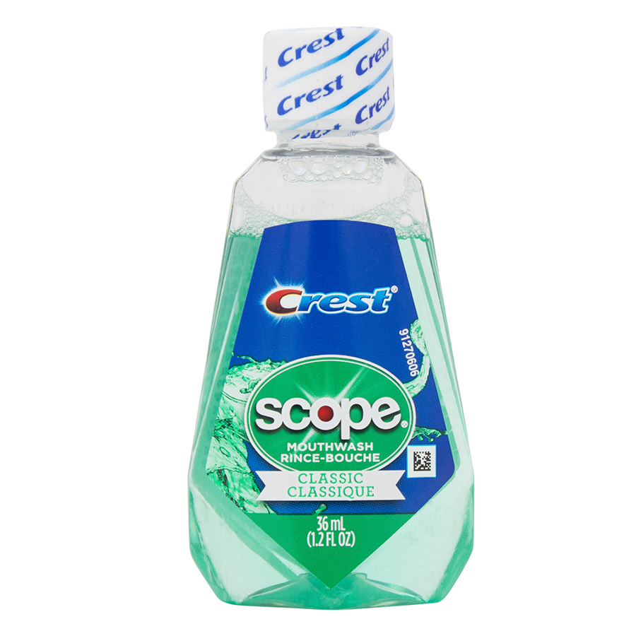 CREST MOUTHWASH 36 ML 1.2 OZ CLASSIC WITH SCOPE