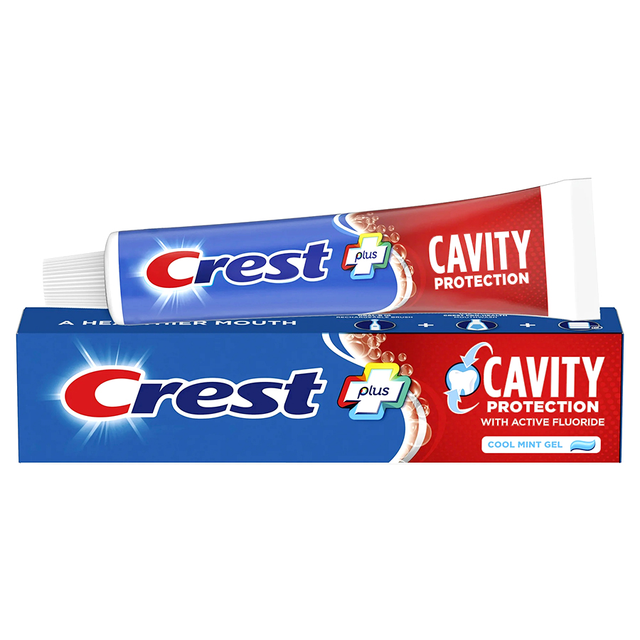 CREST TOOTHPASTE 5.7 OZ CAVITY PROTECTION COOL MINT GEL