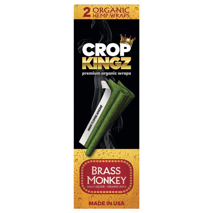 CROP KINGZ ROLLING WRAP 2 CT BRASS MONKEY