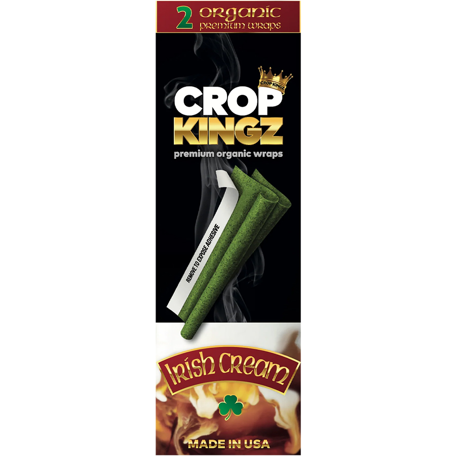 CROP KINGZ ROLLING WRAP 2 CT IRISH CREAM