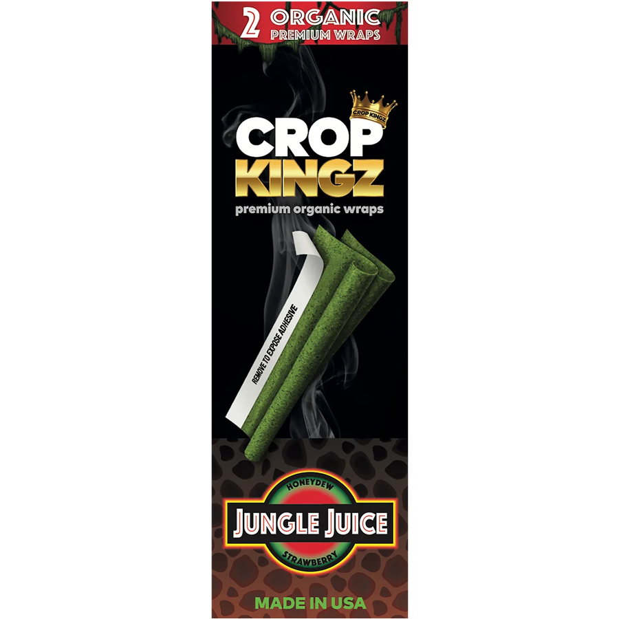 CROP KINGZ ROLLING WRAP 2 CT JUNGLE JUICE