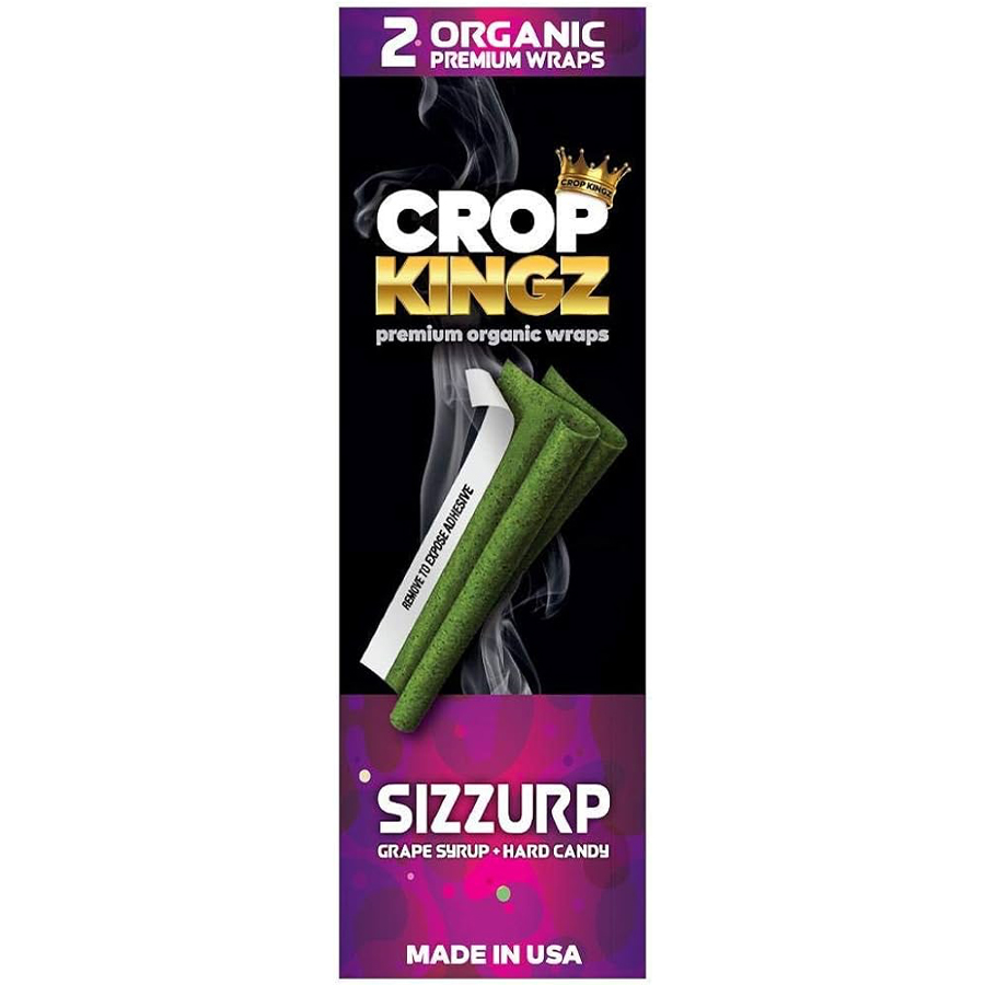 CROP KINGZ ROLLING WRAP 2 CT SIZZURP