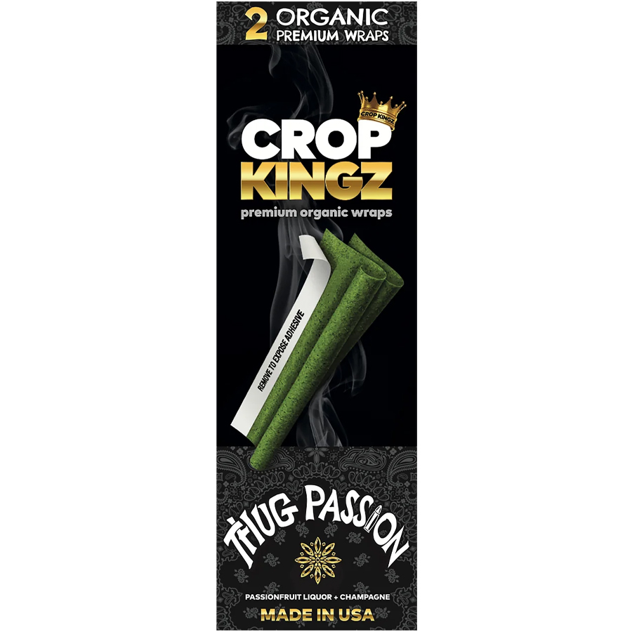 CROP KINGZ ROLLING WRAP 2 CT THUG PASSION