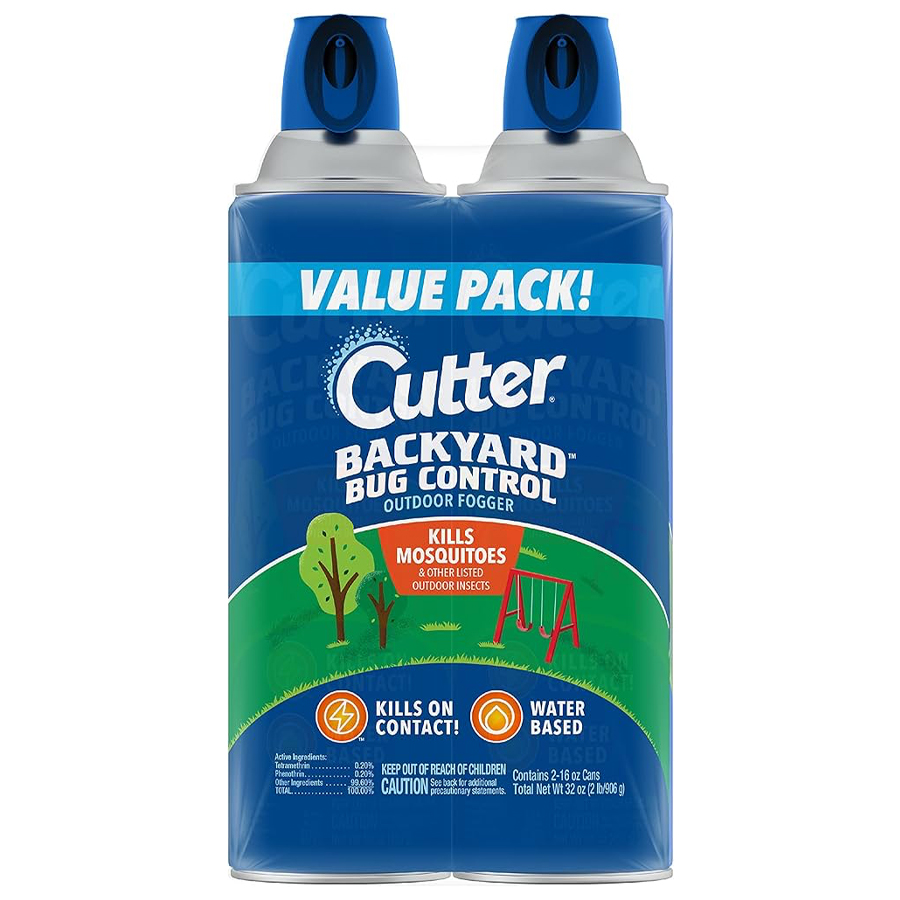 CUTTER BUG CONTROL 16 OZ 2 PK BACKYARD OUTDOOR FOGGER