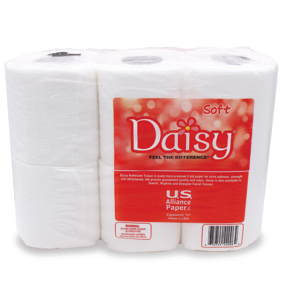 DAISY BATH TISSUE 150 CT 6 PK 2 PLY