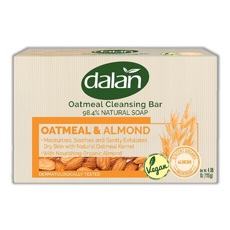 DALAN BAR SOAP 115 GR 2PK OATMEAL ALMOND