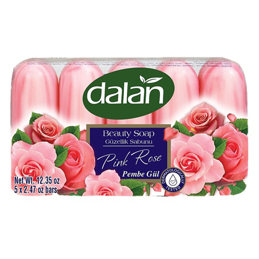 DALAN BAR SOAP 3.17 OZ 5 PK BEAUTY ROSE