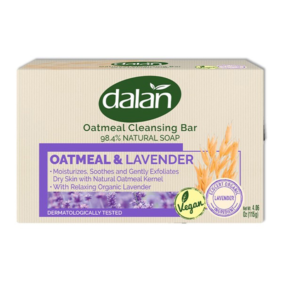 DALAN BAR SOAP 115 GR 2PK OATMEAL LAVENDER