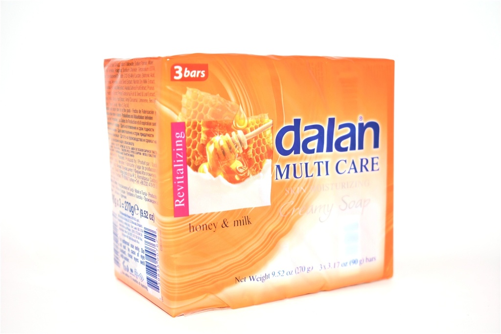 DALAN BAR SOAP 3.17 OZ 3 PK HONEY & MILK