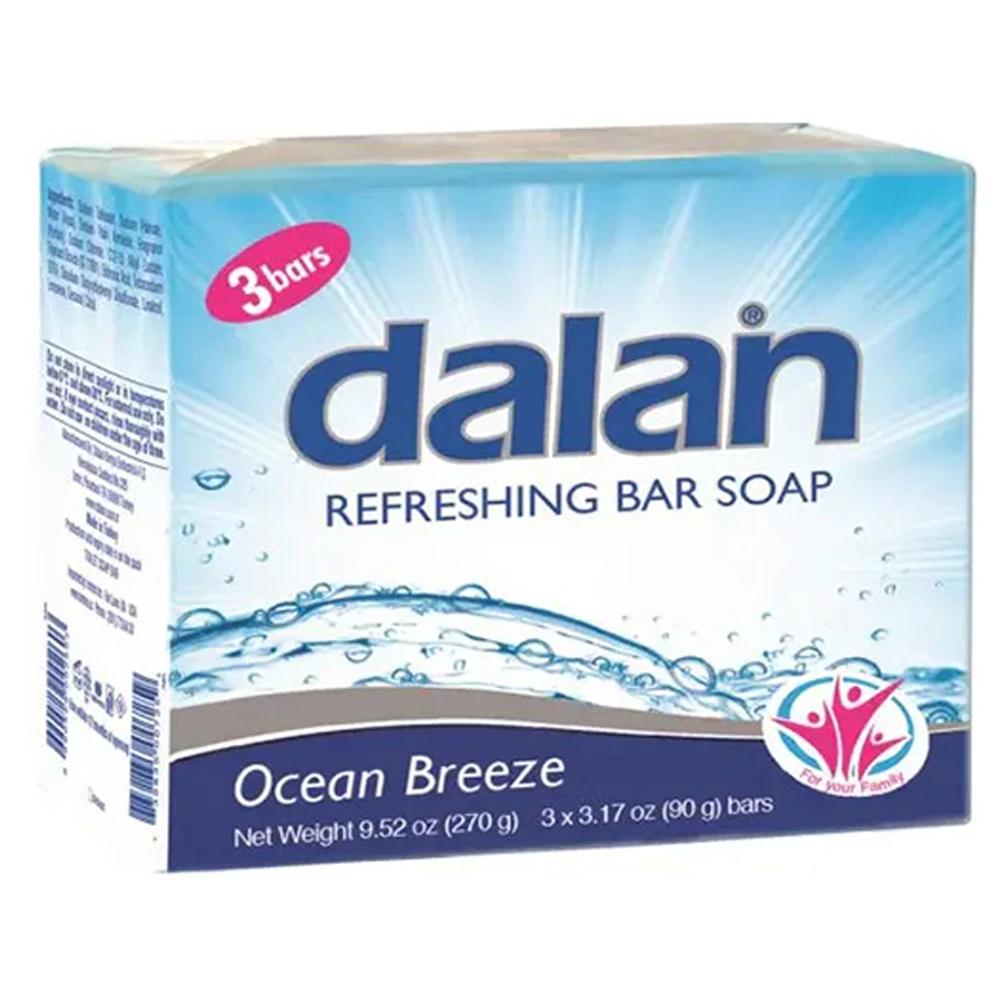 DALAN BAR SOAP 3.17 OZ 3 PK OCEAN BREEZE