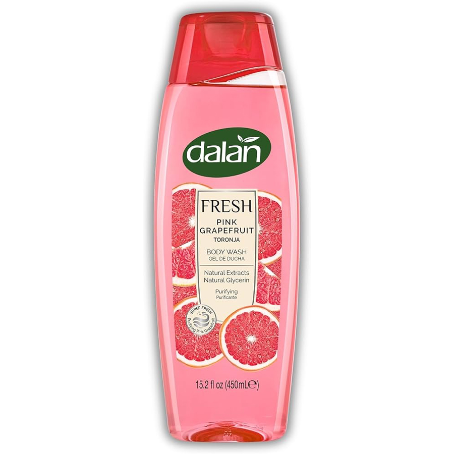 DALAN BODY WASH 15.2 OZ / 450 ML FRESH PINK GRAPEFRUIT