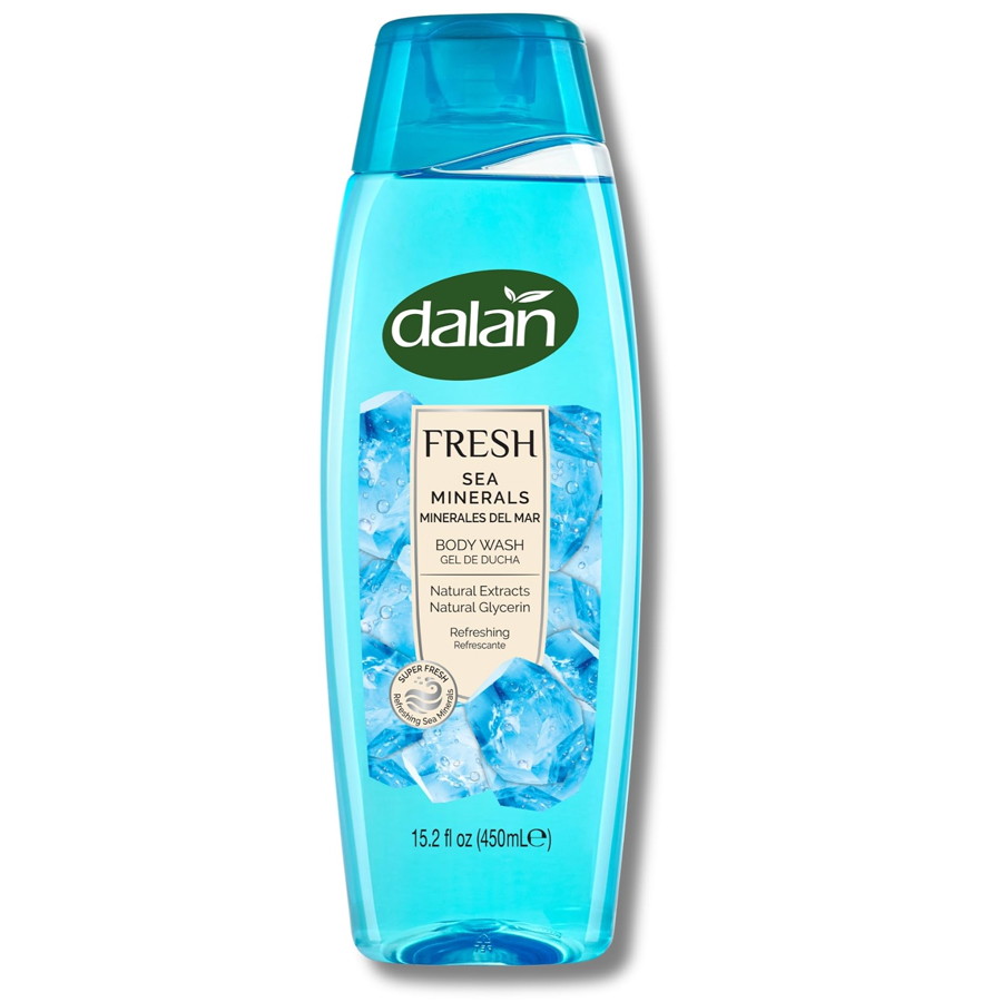 DALAN BODY WASH 15.2 OZ / 450 ML FRESH SEA MINERALS