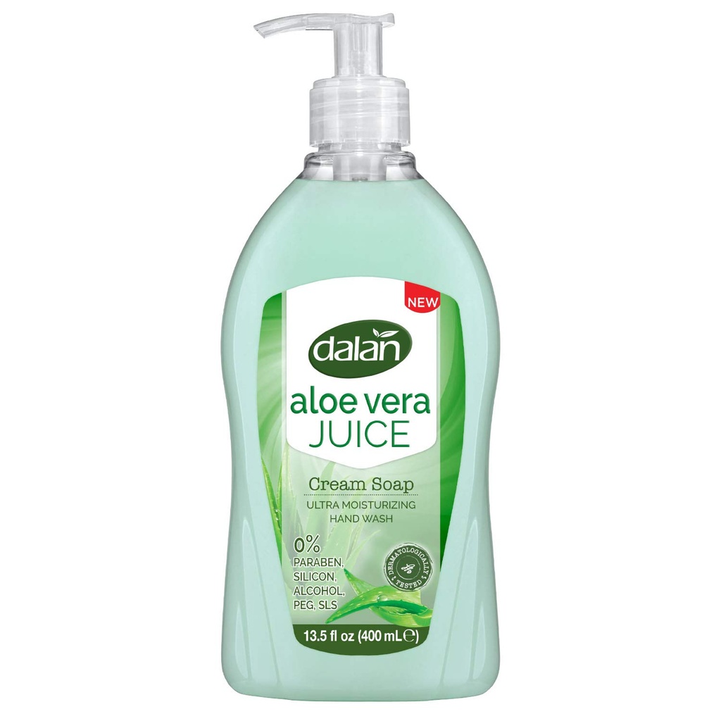 DALAN HANDWASH 13.5 OZ / 400 ML ALOE VERA