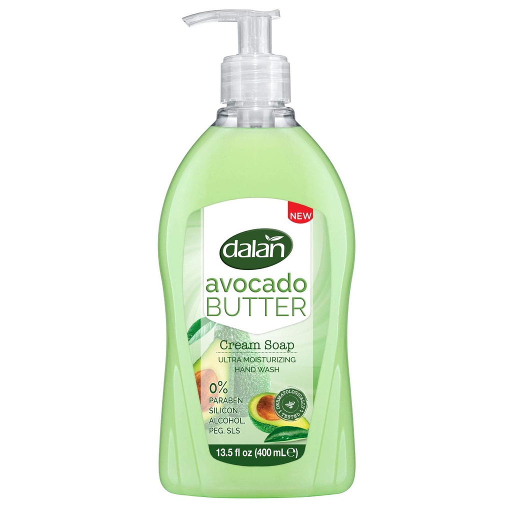 DALAN HANDWASH 13.5 OZ / 400 ML AVOCADO BUTTER