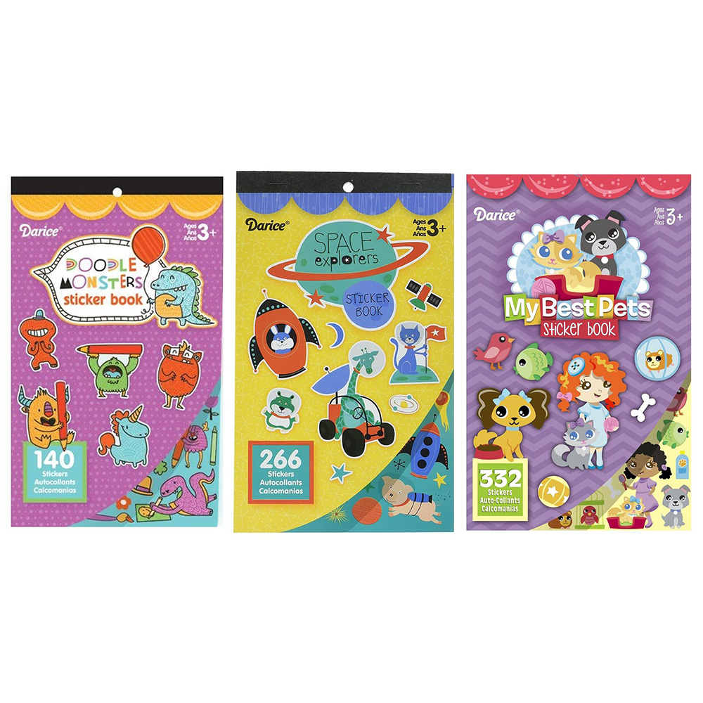 DARICE STICKER BOOK