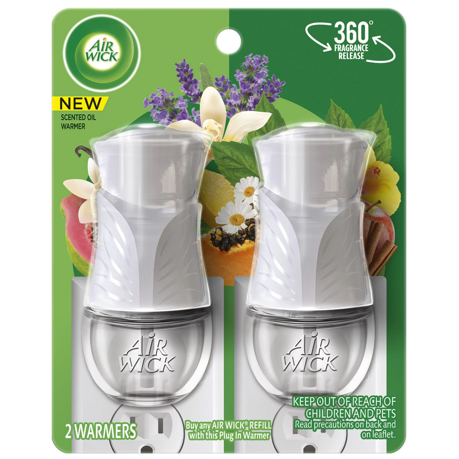 AIR WICK SCENTED OIL WARMER 6 CT 2PK