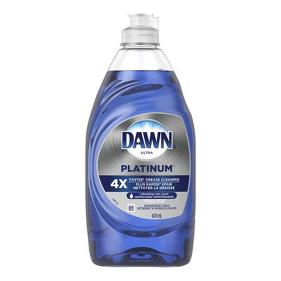 DAWN DISHWASH LIQUID 431 ML PLATINUM REFRESHING RAIN