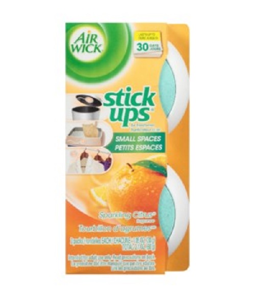 AIR WICK STICK UP 2 PK SPARK CITRUS