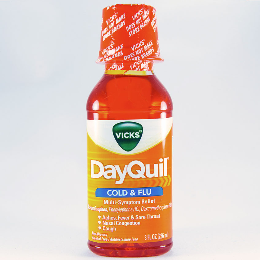 DAYQUIL COLD & FLU 8 OZ ORIGINAL