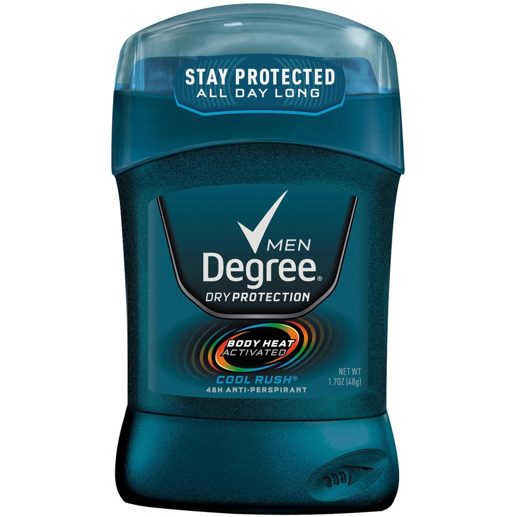 DEGREE DEODORANT STICK 1.7 OZ COOL RUSH