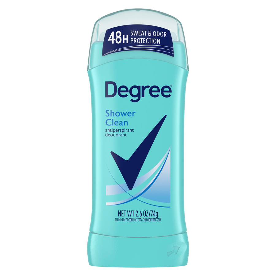 DEGREE DEODORANT STICK 2.6 OZ SHOWER CLEAN