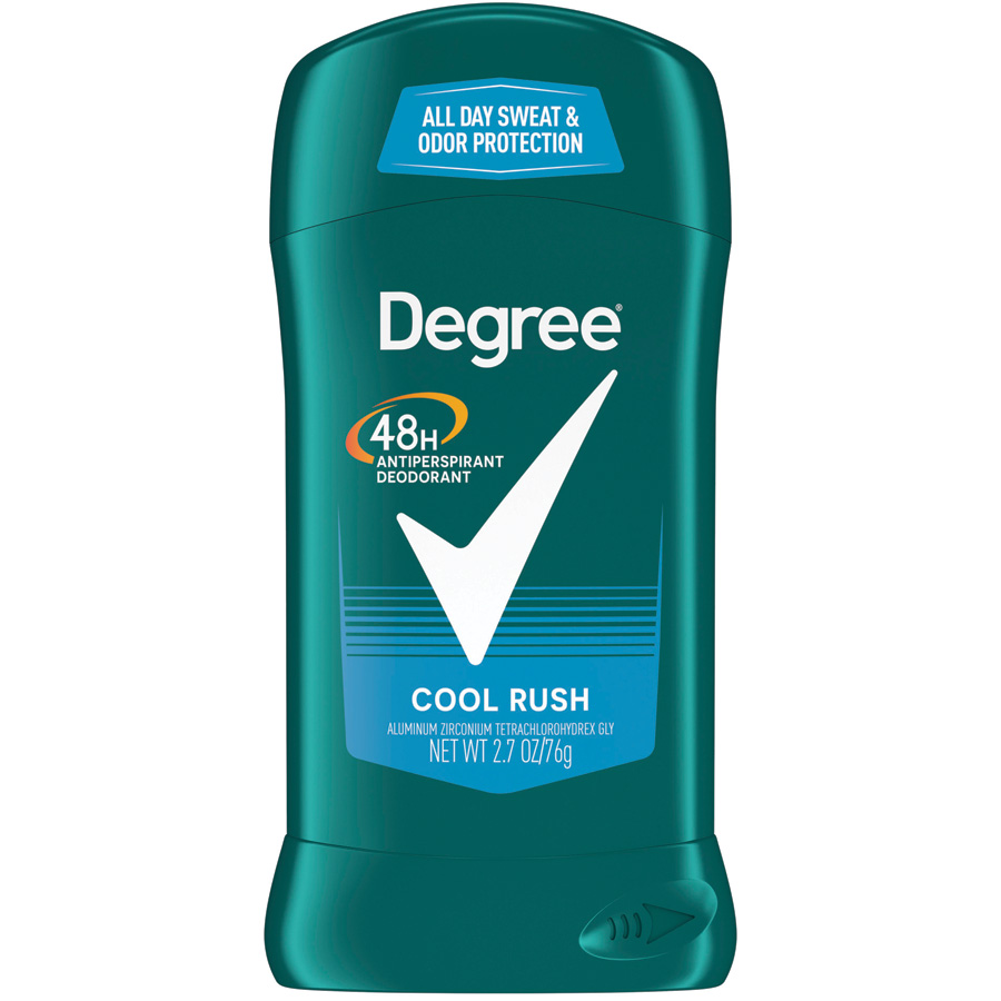 DEGREE DEODORANT STICK 2.7 OZ COOL RUSH