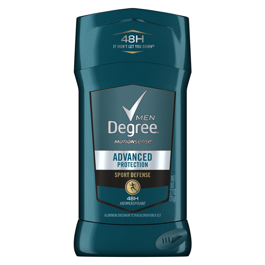 DEGREE DEODORANT STICK 2.7 OZ SPORT DEFENSE ADVANCED 72H