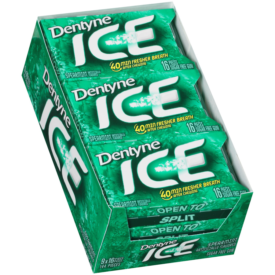 DENTYNE ICE GUM 16 STK SPEARMINT