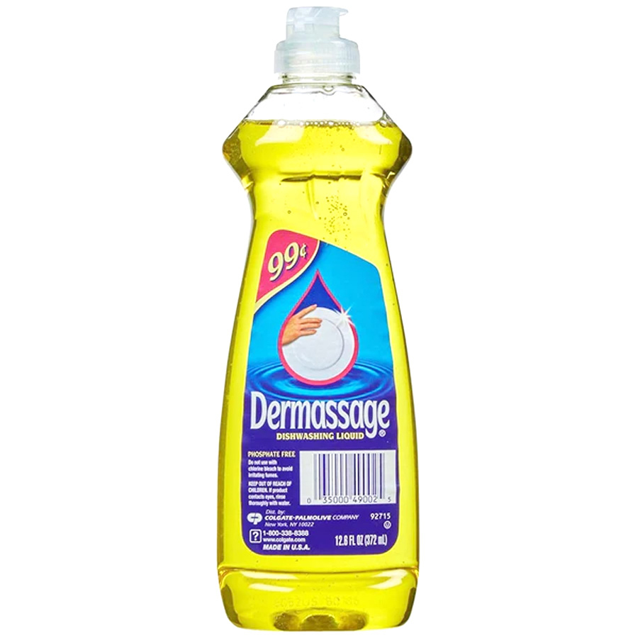 DERMASSAGE DISHWASH LIQUID 14 OZ ORIGINAL