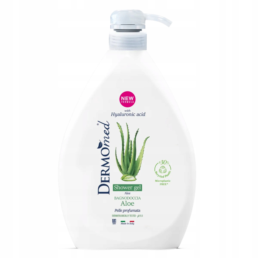 DERMOMED BODY WASH 1 L ALOE